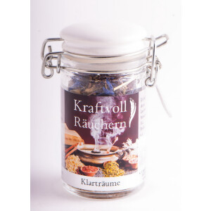 Klarträume - Kraftvoll Räuchern Räuchermischung