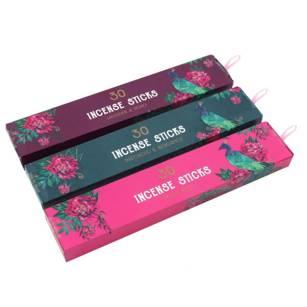 Luxury Oriental Flight 90 Räucherstäbchen Rose, Patchouli, Lavendel