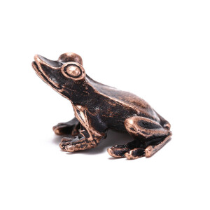 Metall-Räucherstäbchenhalter Frosch
