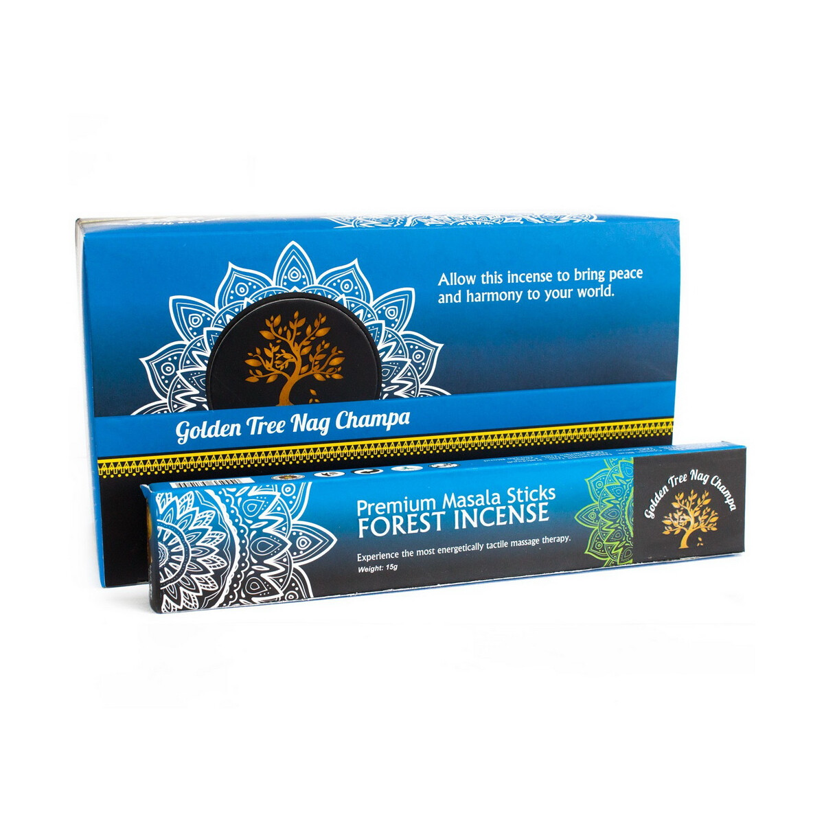 Golden Tree Nag Champa - Waldmischung box