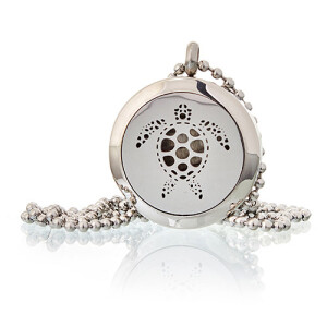 Aroma Diffusor Halskette - Schildkröte 25mm