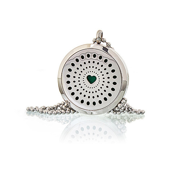 Aroma Diffusor Halskette - Herz 30mm