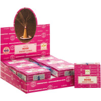 Indische Räucherkegel SATYA Rose Schachtel mit 10 Kegel