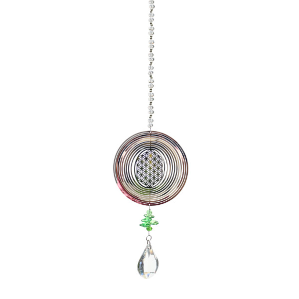 Suncatcher Blume des Lebens 10cm
