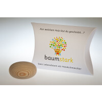 Handschmeichler Zypresse 45mm mit Baumhoroskop (25.1. - 3.2. und 26.7. - 4.8.)