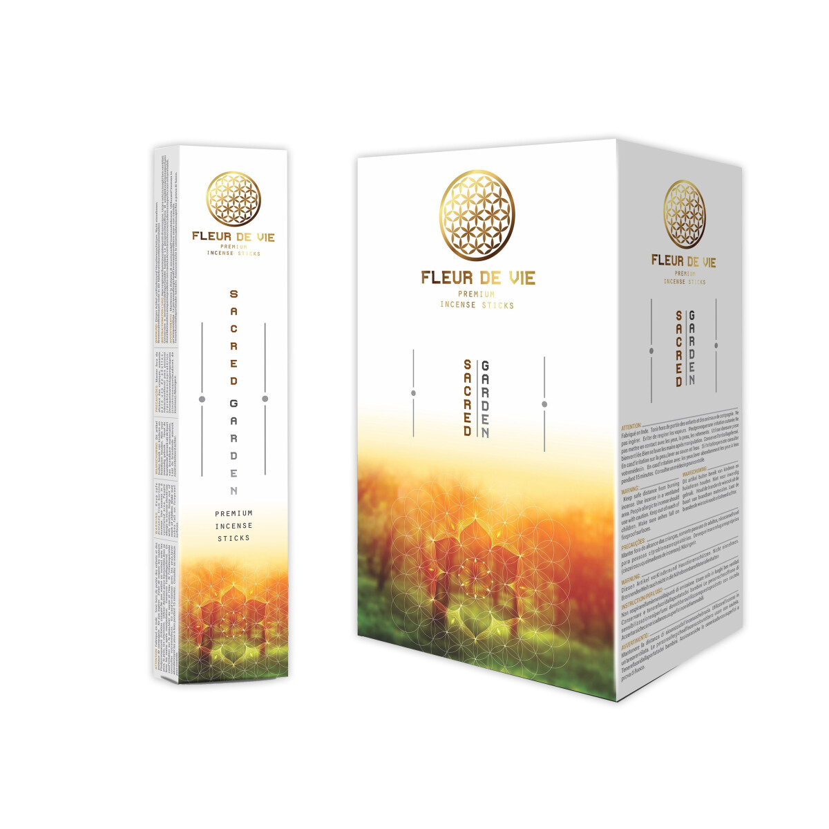 Fleur de Vie Sacred Garden  Premium R&au box