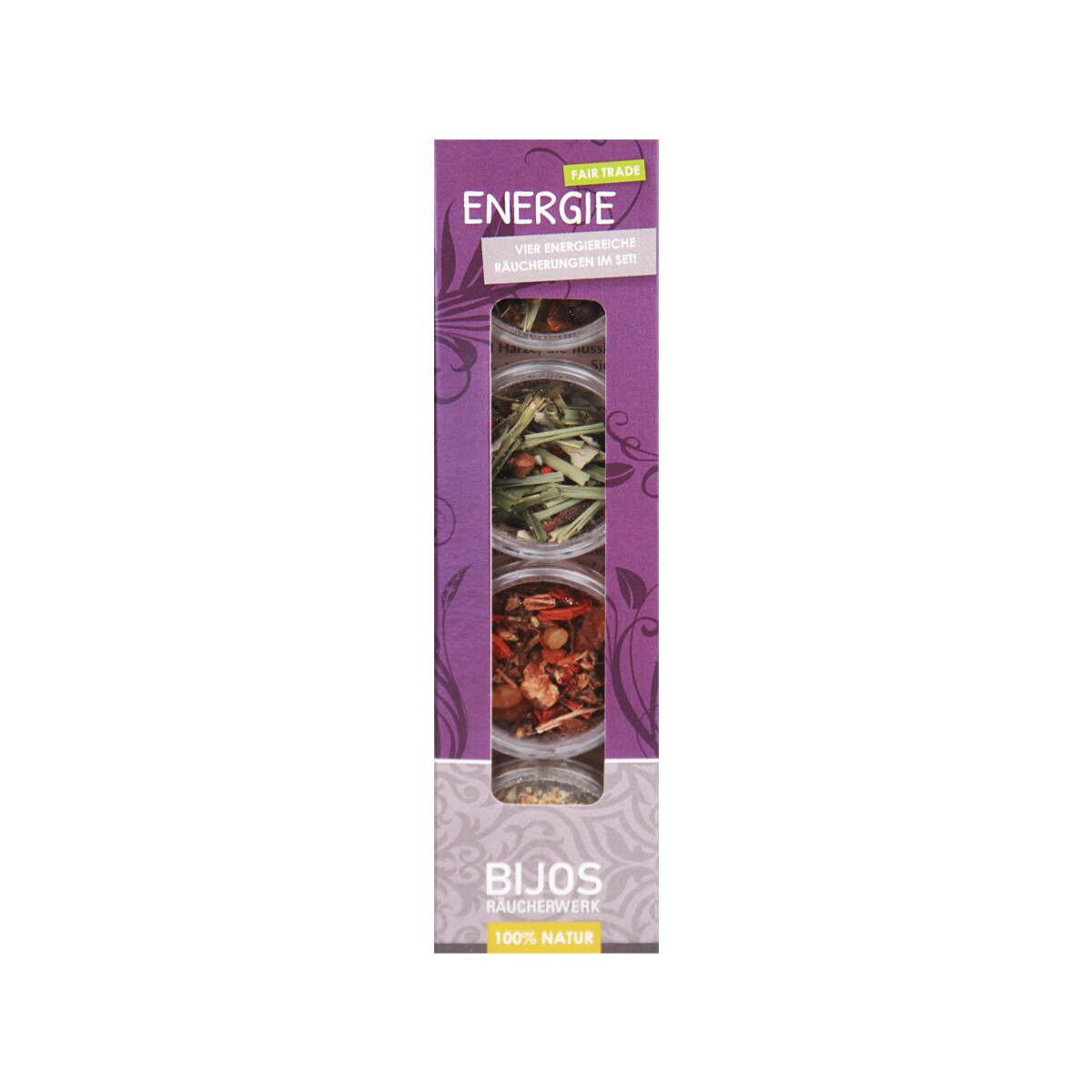 Räucherset Energie FAIR TRADE 4 x 10 ml Räucherwer