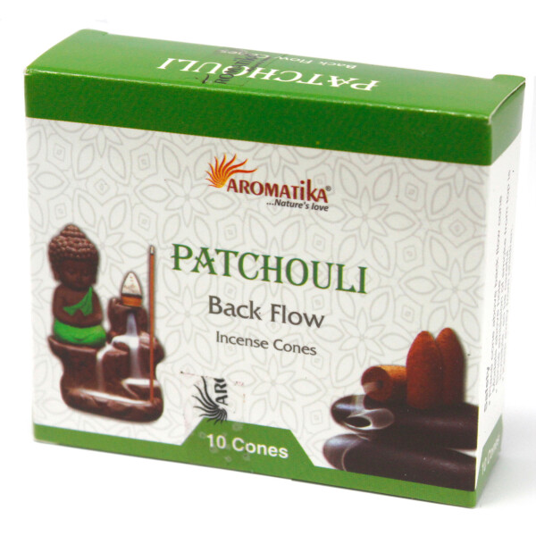 Aromatika Rückfluss Räucherkegel - Patschuli