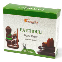 Aromatika Rückfluss Räucherkegel - Patschuli
