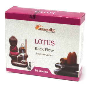 Aromatika Rückfluss Räucherkegel - Lotus