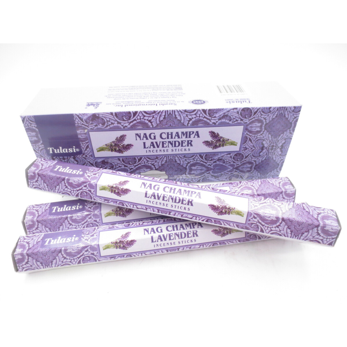 Tulasi Nag Champa Räucherstäbchen Lavender