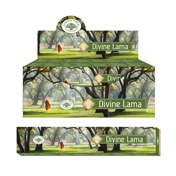 Green Tree Räucherstäbchen Divine Lama Natural