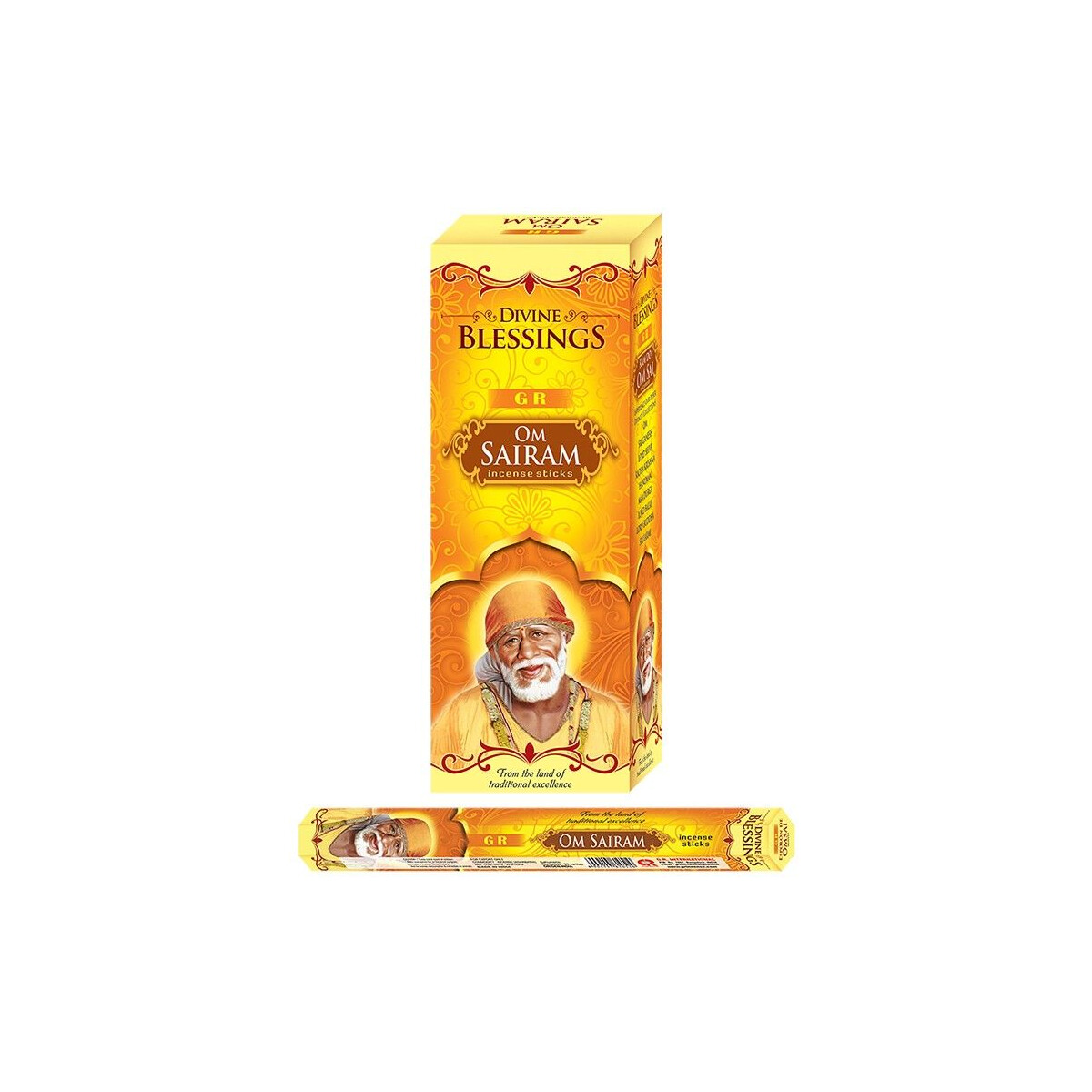 GR Om Sairam Hexa Räucherstäbc box