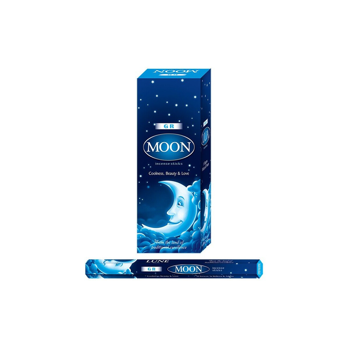 GR Moon Hexa Räucherstäbchen box