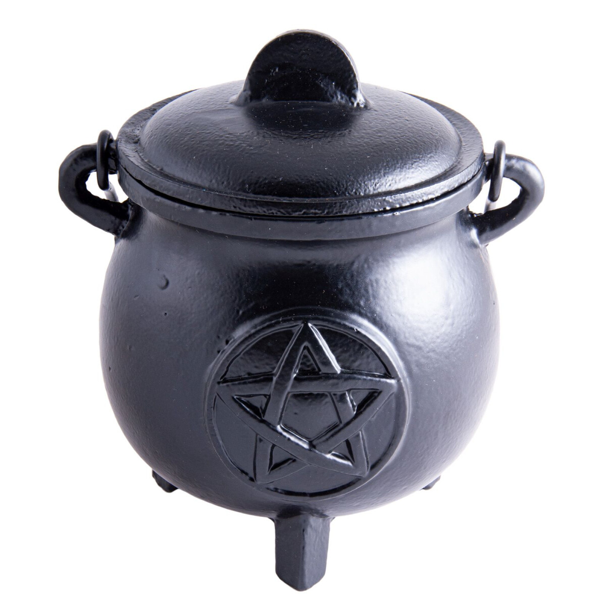 Großer Hexenkessel Pentagramm Räuchergefä&sz
