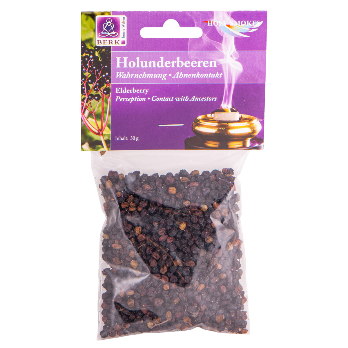 Holunderbeeren - Räucherwerk in Tüten 30g