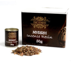 Myrrhe-Räucherharz 50g-Dose