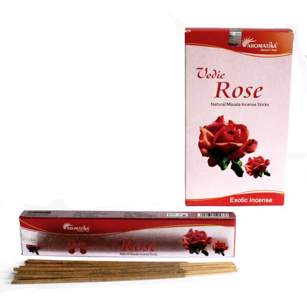 Vedische Räucherstäbchen - Rose