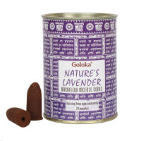 Goloka Natures Lavender Back Flow Cones/Rückfluss Räucherkegel