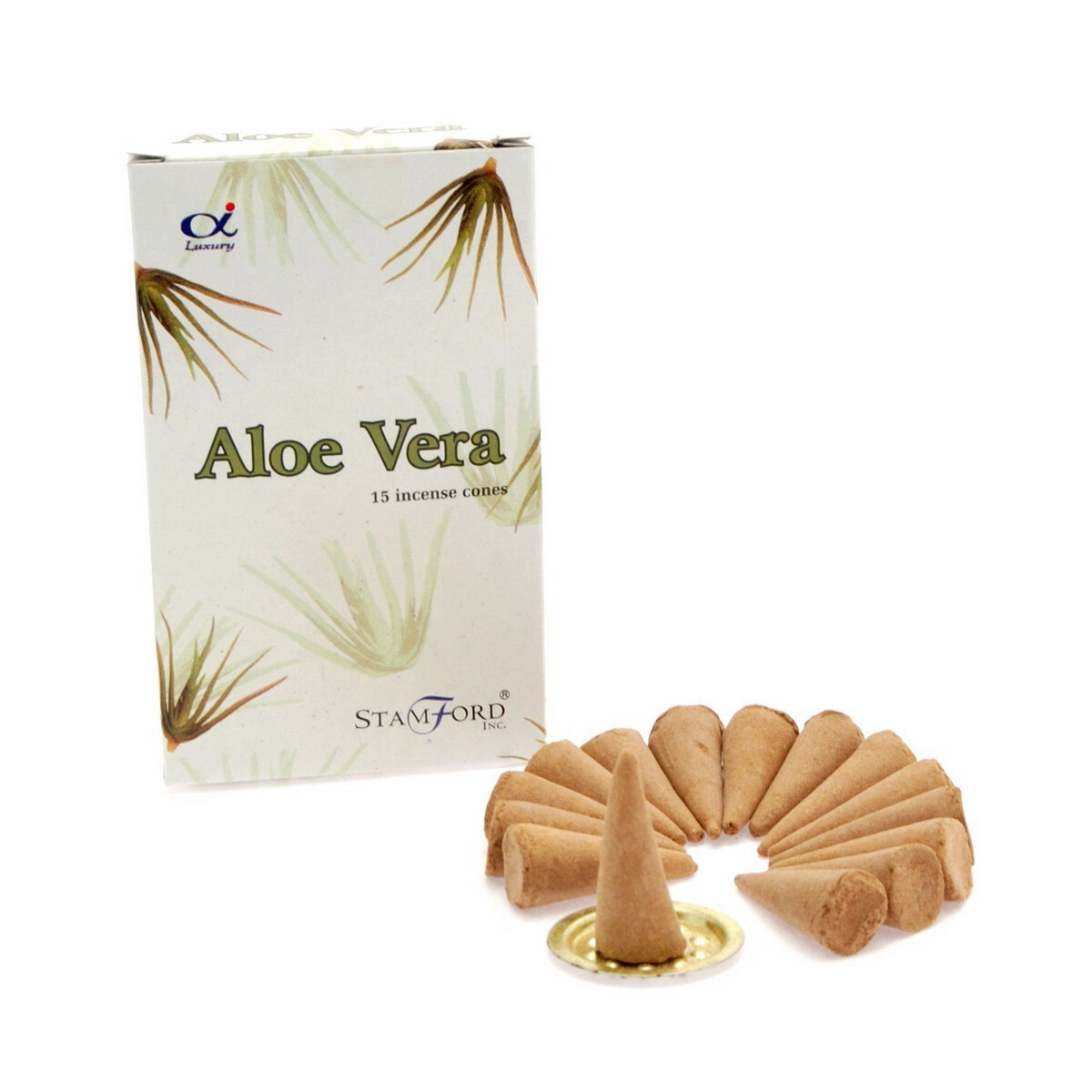 Stamford Räucherkegel Aloe Vera box