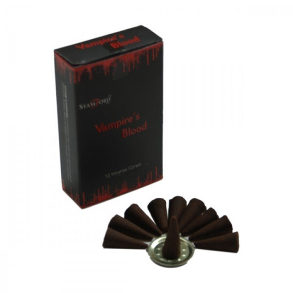 Stamford schwarze Räucherkegel - Vampirblut / Vampires Blood