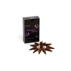 Stamford schwarze Räucherkegel - Einhorns Gnade / Unicorns Grace