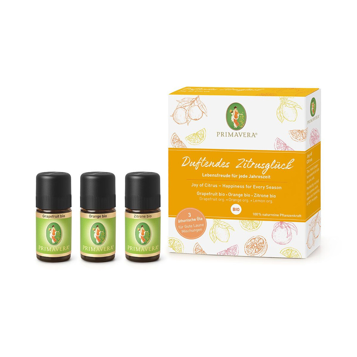 Primavera Set Duftendes Zitrusglück box