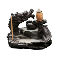 Back Flow Incense Burner - Keramik Drache Rückfluss Räucherbrenner