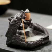 Back Flow Incense Burner - Keramik Drache Rückfluss Räucherbrenner