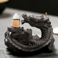 Back Flow Incense Burner - Keramik Drache Rückfluss Räucherbrenner