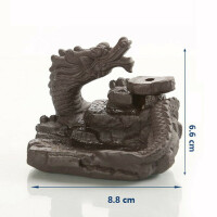 Back Flow Incense Burner - Keramik Drache Rückfluss Räucherbrenner