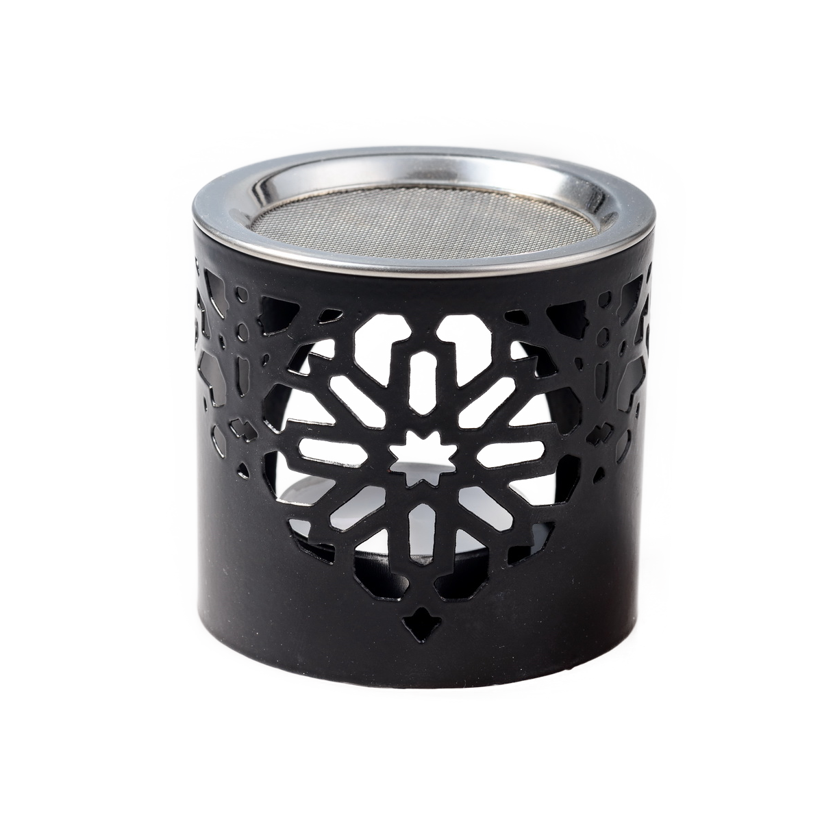 Räucherstövchen Eisen schwarz H 6 cm