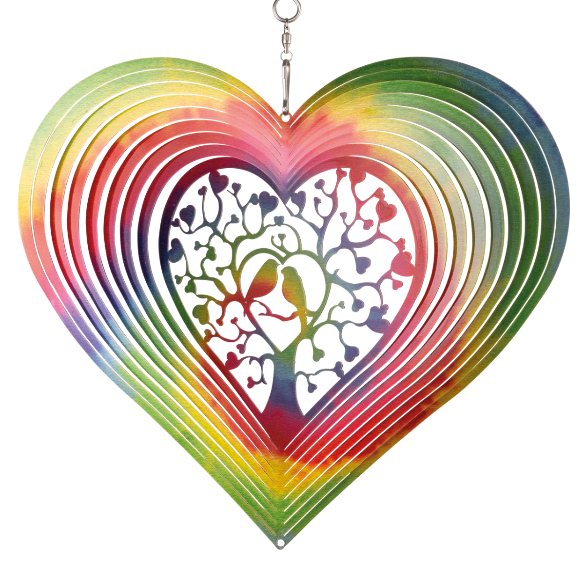 Rainbow Lovebirds 200 Orbit Edelstahl-Wi box
