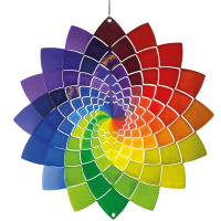 Rainbow Star 250 Orbit Edelstahl-Windspiel