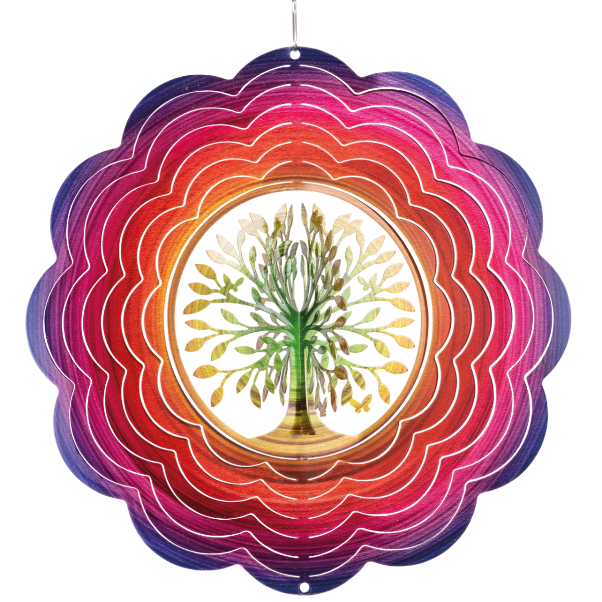 Rainbow 3D Baum 250 Orbit Edelstahl-Windspiel