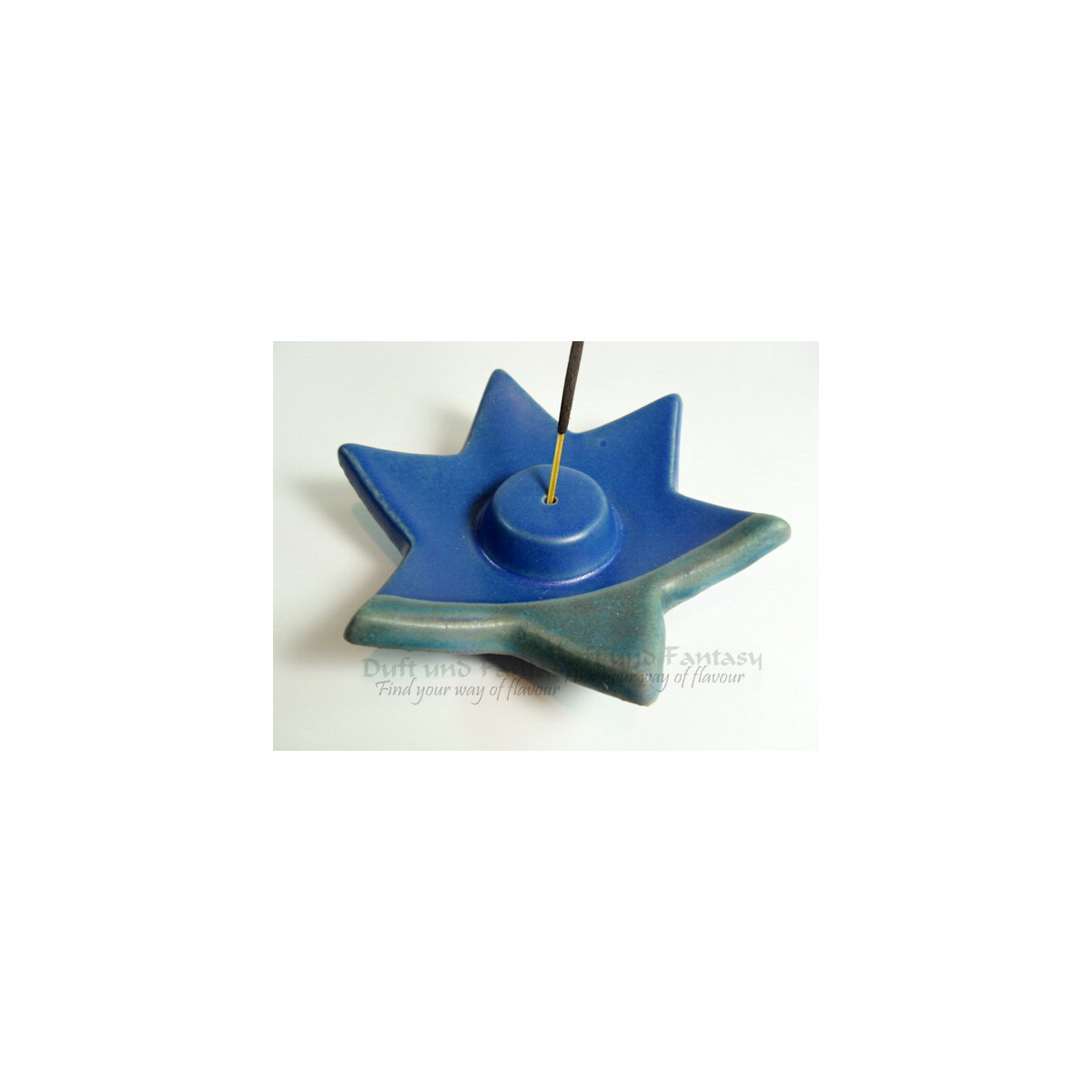 SYRYKYD Stern blau Räucherstän box