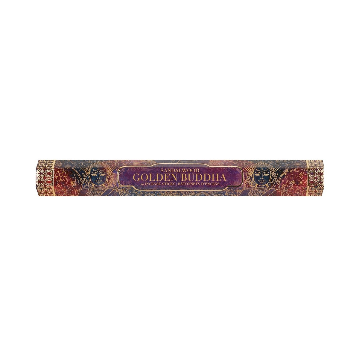 Golden Buddha Sandalwood Räucherst& box
