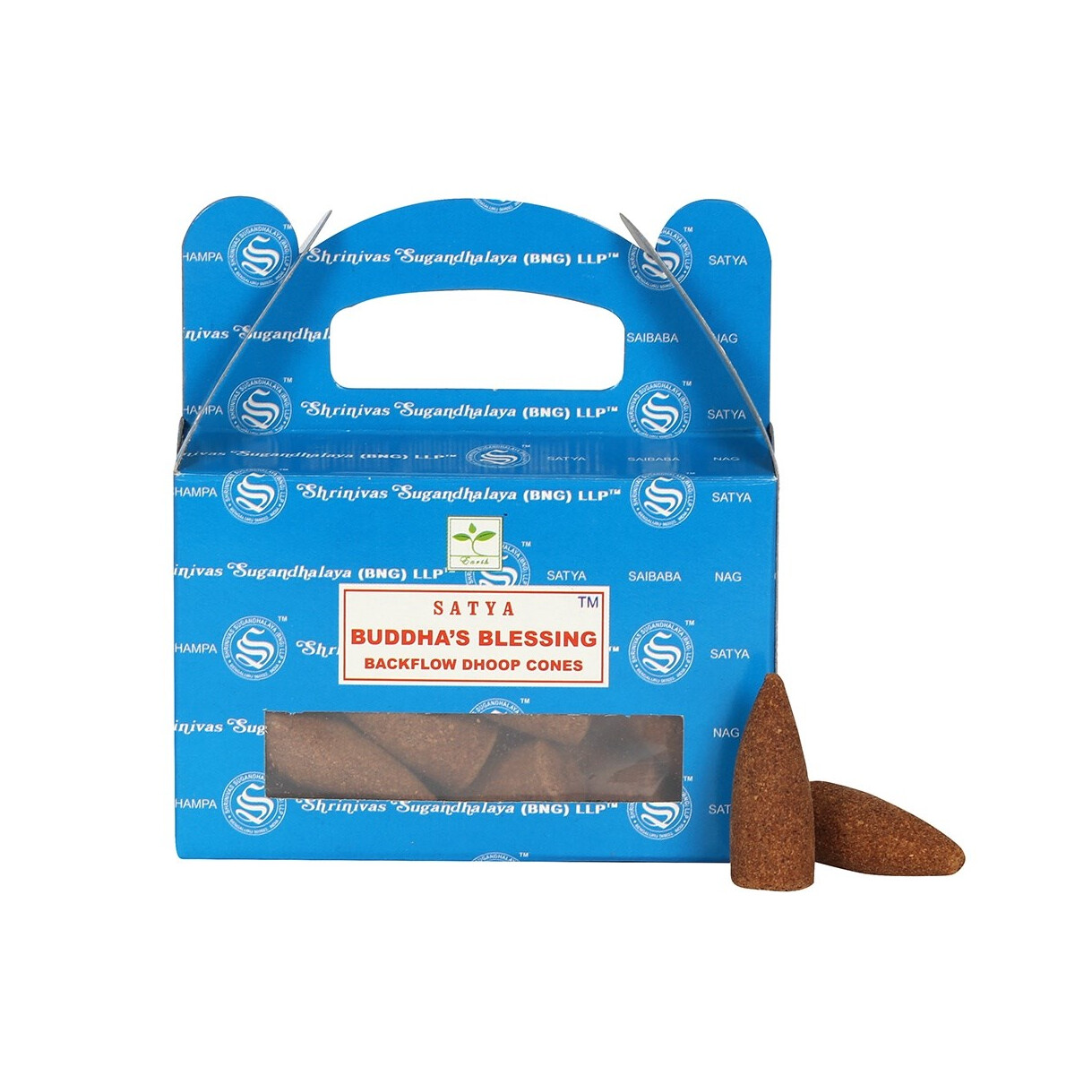 Satya Buddha Blessings Backflow Dhoop Cones/Rückfluss R
