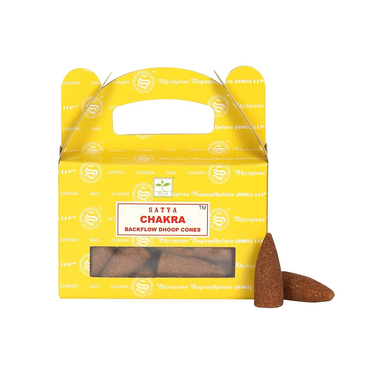 Satya Chakra Backflow Dhoop Cones/R&uuml box