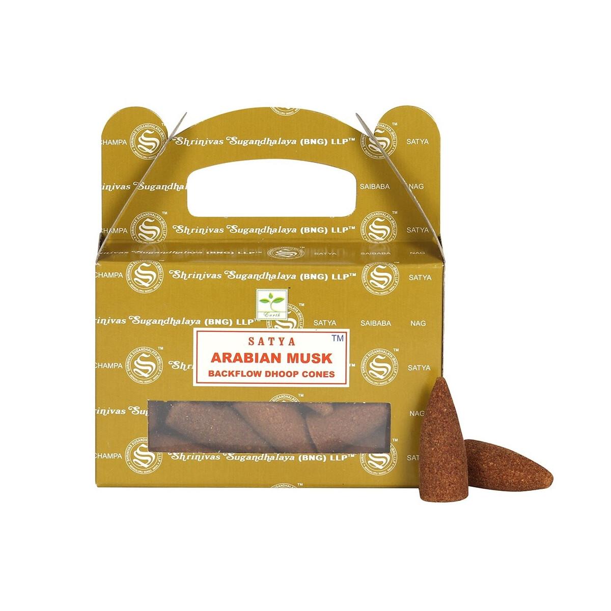 Satya Arabian Musk Backflow Dhoop Cones/ box