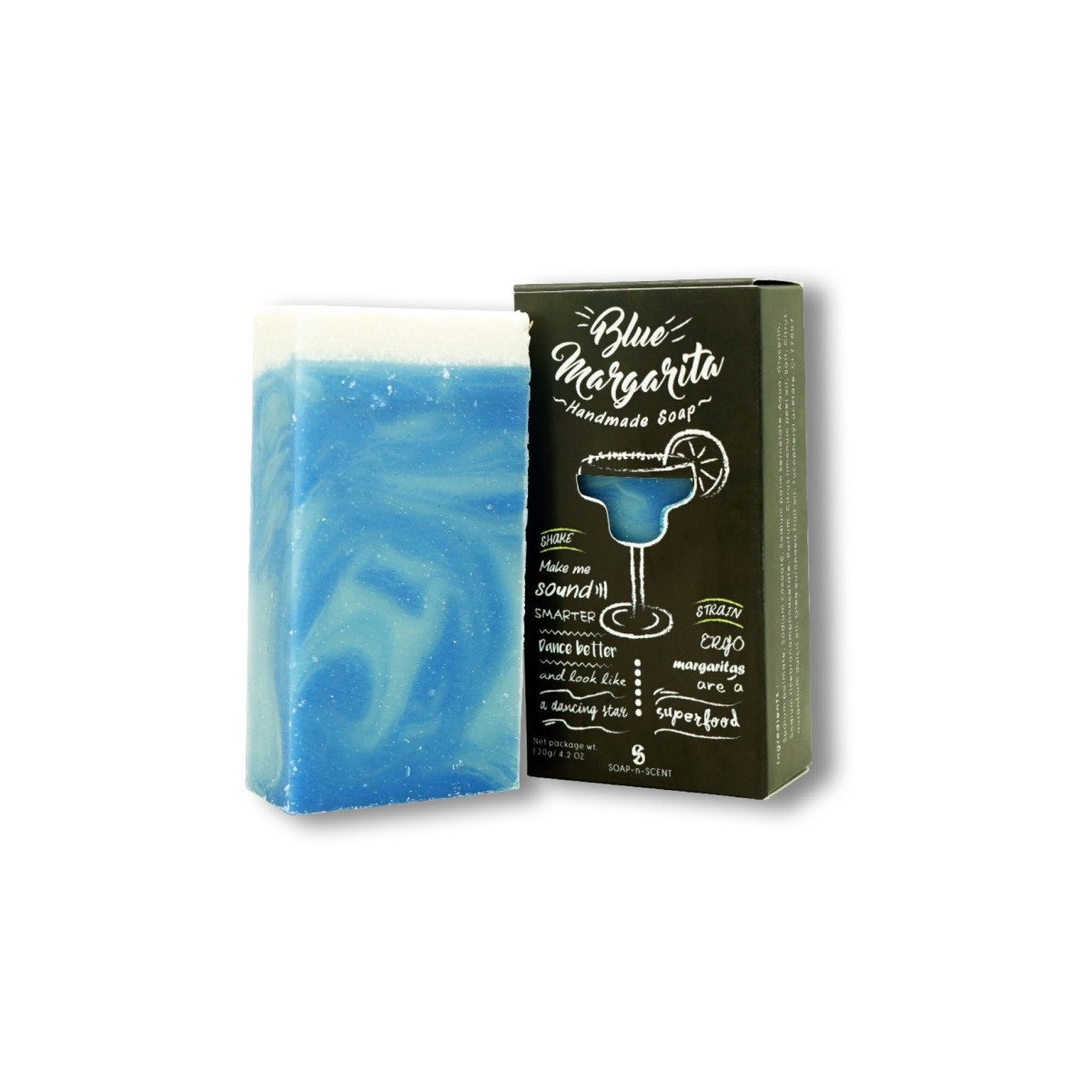 Blue Margerita Cocktail-Seifen 120 gr