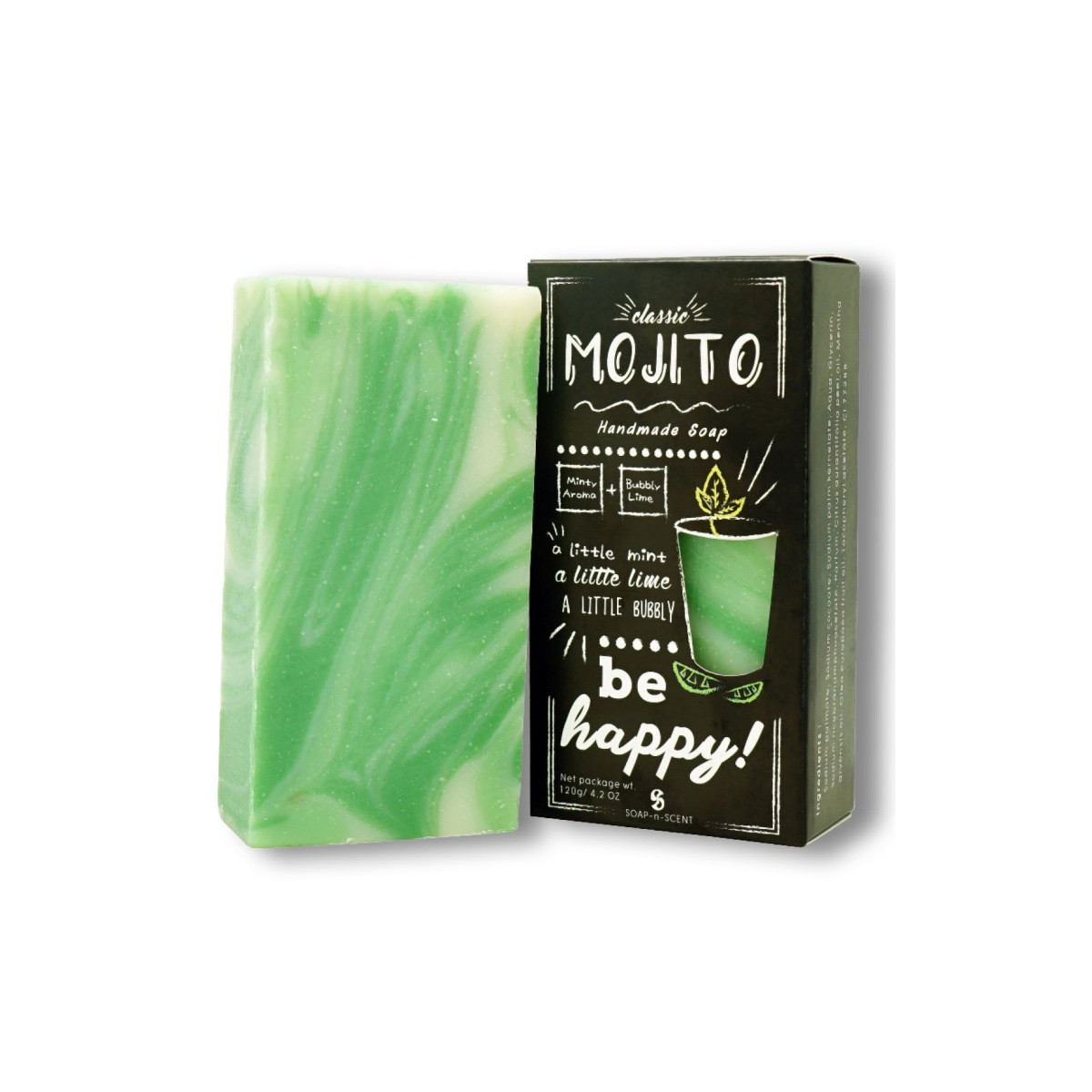 Mojito Cocktail-Seifen 120 gr