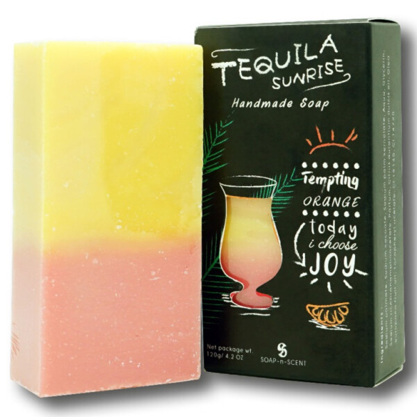 Tequila Sunrise Cocktail-Seifen 120 gr