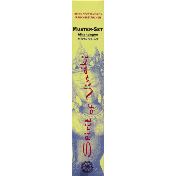 Musterset Spirit of Vinaiki - Ayurveda Linie Mischungen 10 Stäbchen