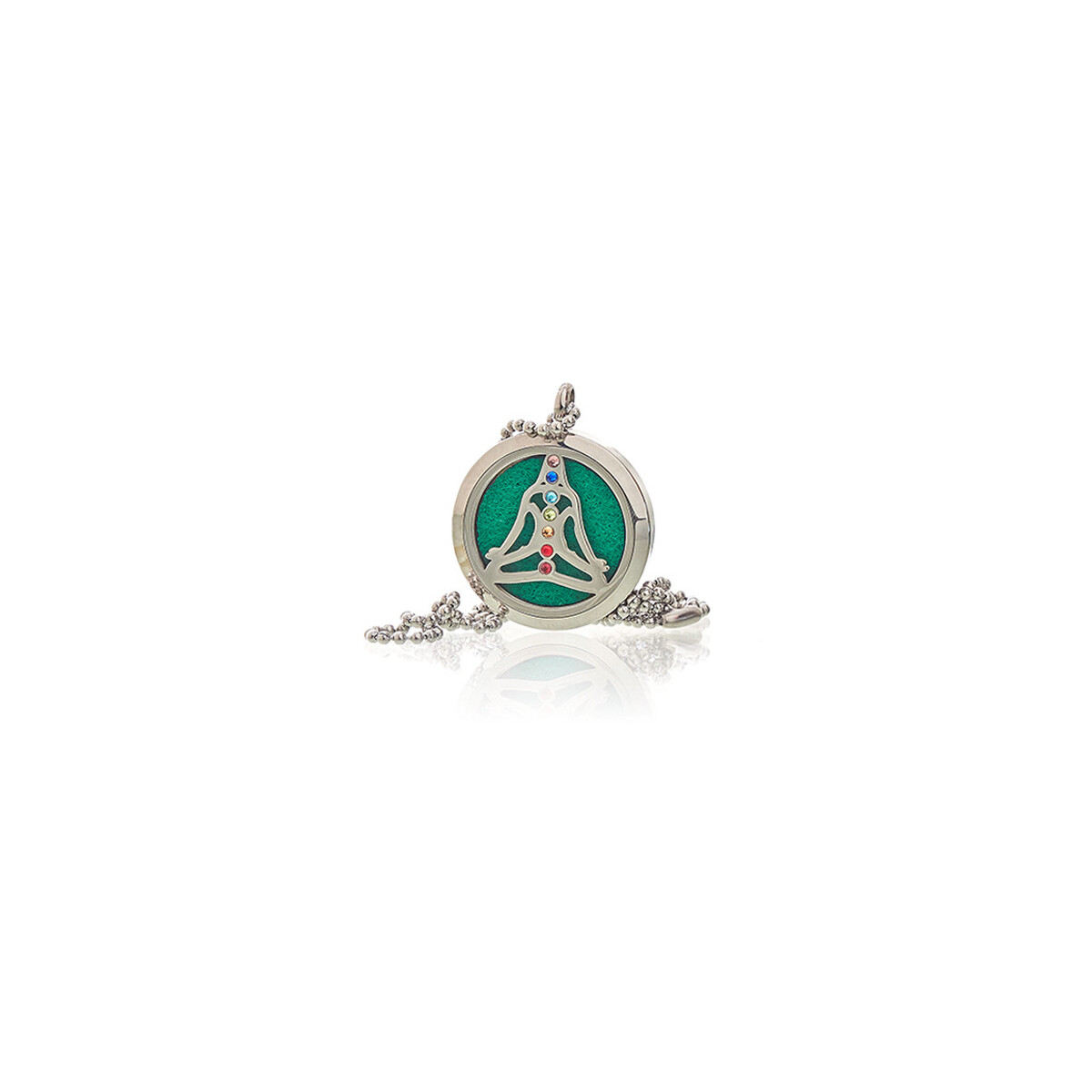 Aroma Diffusor Halskette - Yoga Chakra 3 box