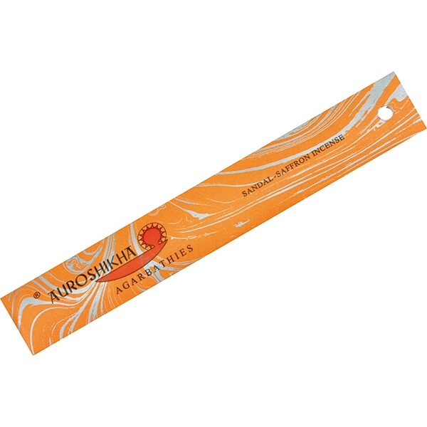 Auroshikha Räucherstäbchen Sandelholz Saffron - Sandal Saffron