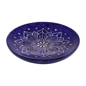 Räucherstäbchenhalter PANUPA rund blau/lila