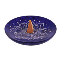 Räucherstäbchenhalter PANUPA rund blau/lila