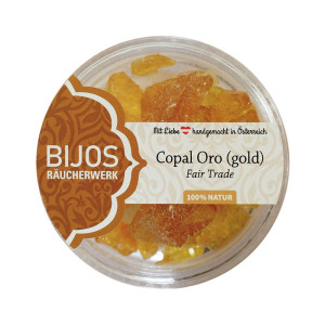 Copal ORO (Gold) FAIR TRADE BiJos Räucherwerk im 50...