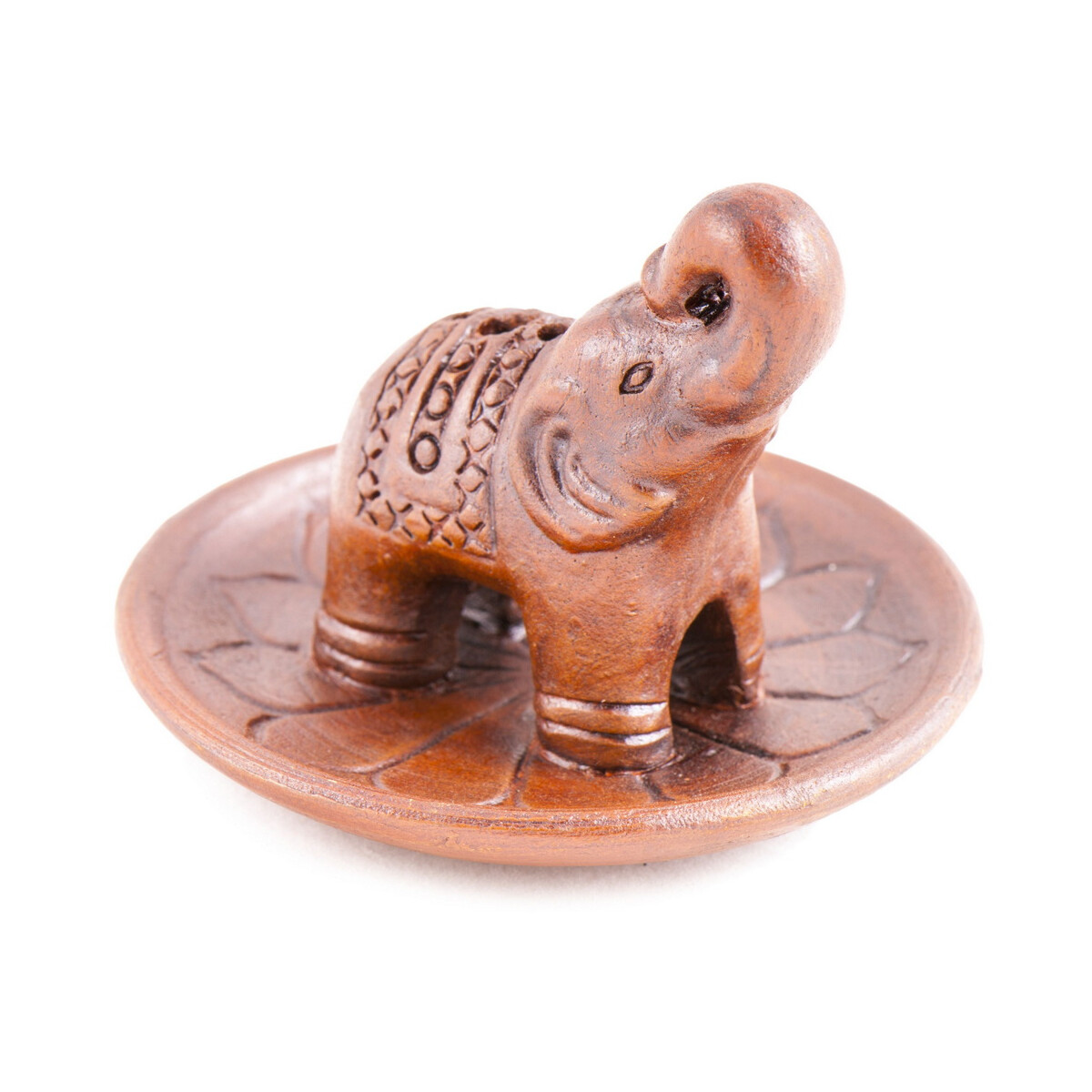 Räucherhalter Elefant auf Lotusblume